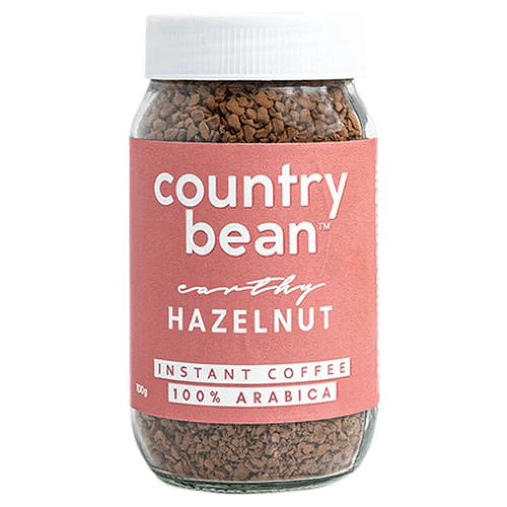 Country Bean Flavoured Instant Coffee - Hazelnut, 100 g-1.webp